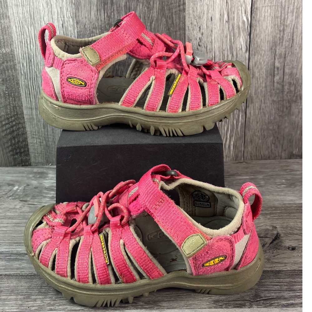 Keen Newport H2 Pink Waterproof Sport Sandals Kids Size 10 1012286